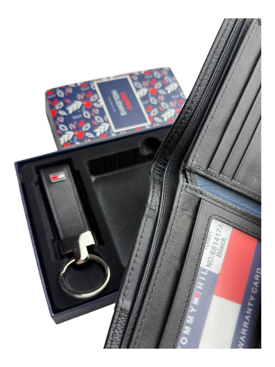 Tommy Hilfiger Wallet & Keychain Set - الصورة 7