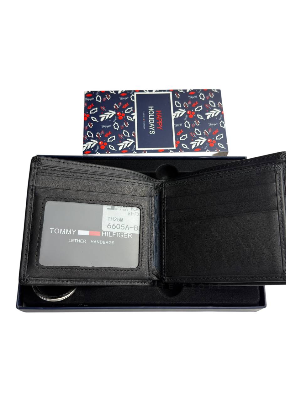 Tommy Hilfiger Wallet & Keychain Set - الصورة 6