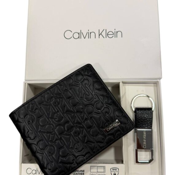 Calvin Klein Wallet & Keychain Set